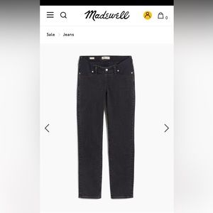 Madewell Side Panel Maternity Jeans